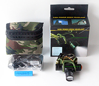 High Power Zoom Headlamp 14500, 2A, AA